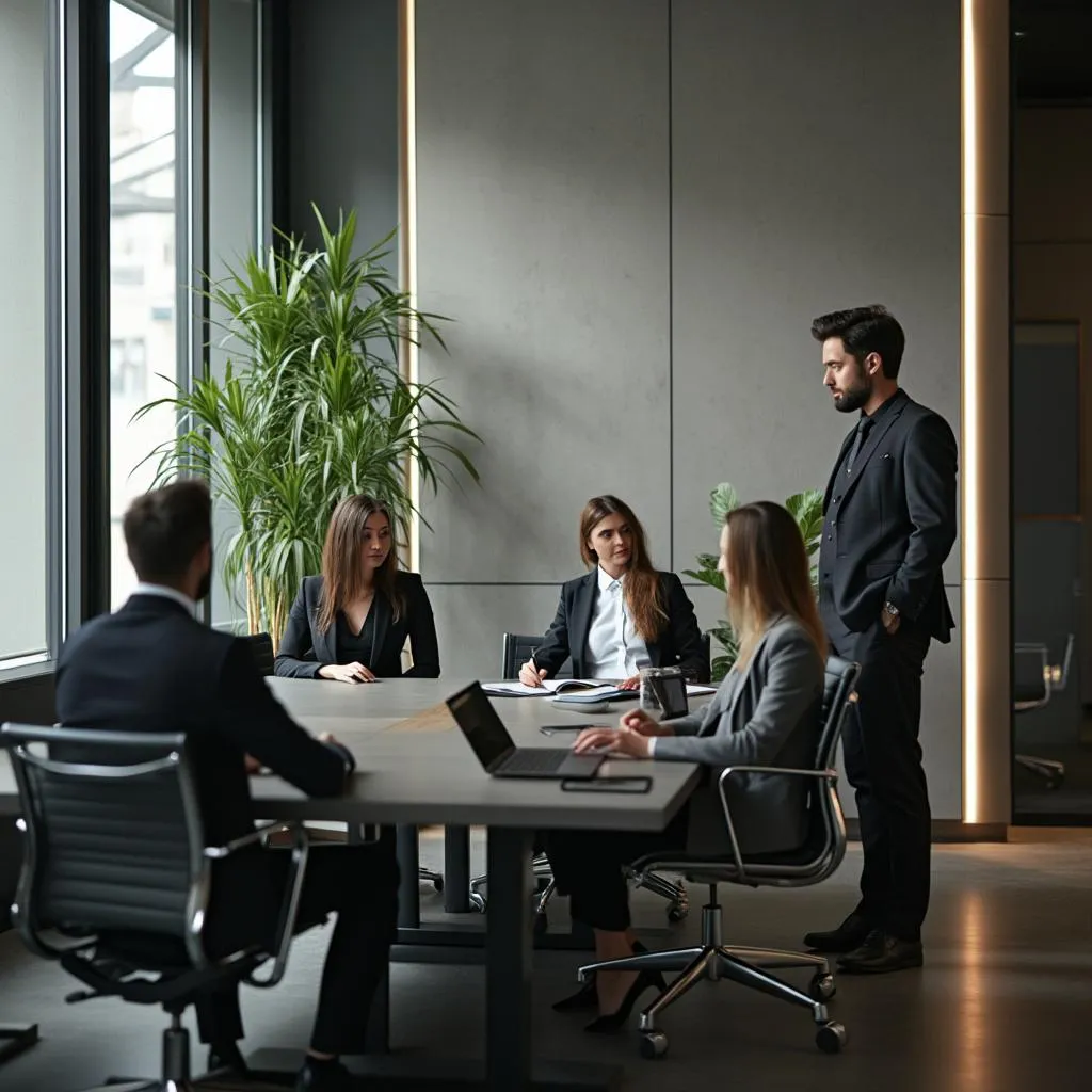 Equipo de ConsultEspaña en la oficina de Madrid